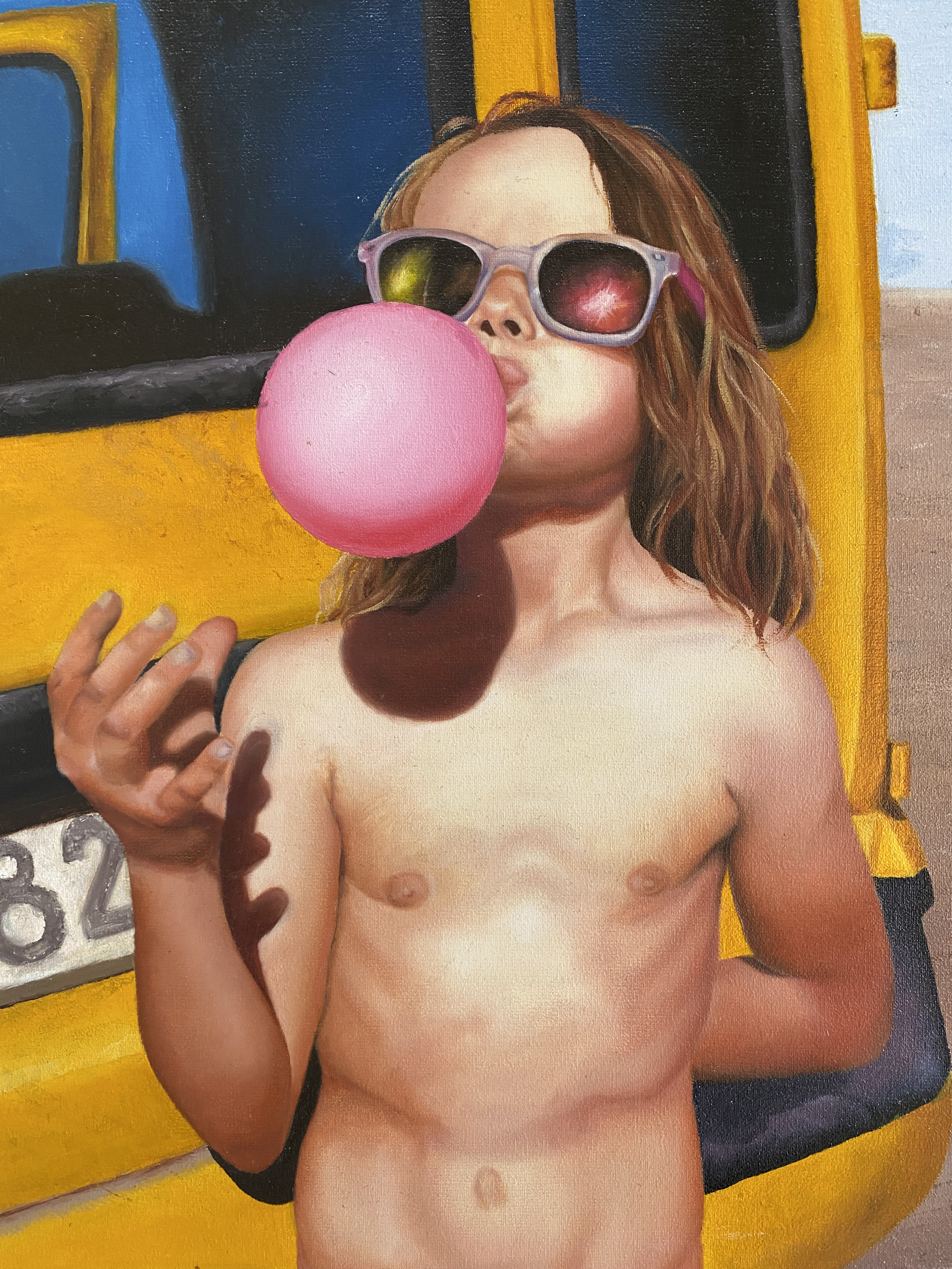 Niño con Globo